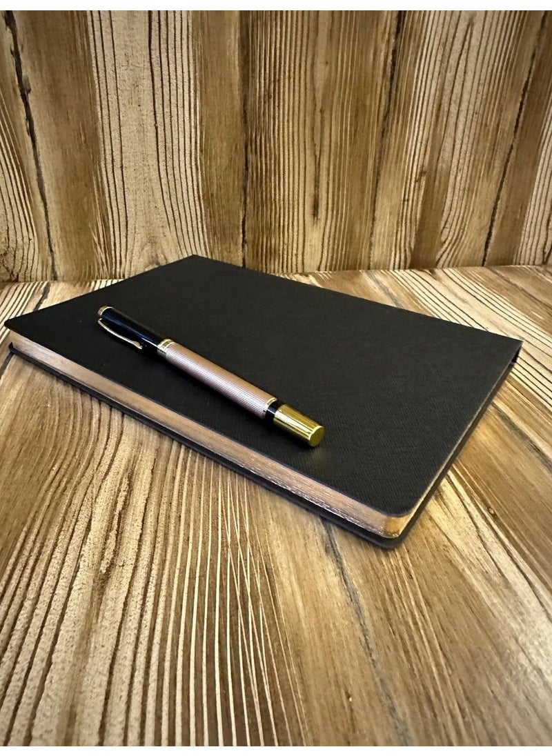MYK Hediye ve Sanat Atölyesi MYK Gift and Art Workshop Unlimited Planner Square Agenda Pen Luxury Gift Set  - Image 4