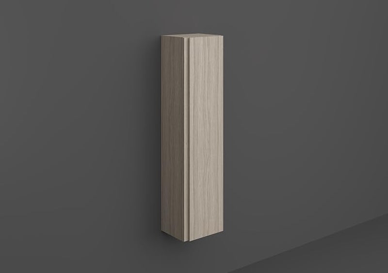 RAK CERAMICS وحدة تخزين طويلة معلقة على الحائط بلون الجوز الرمادي - Image 3