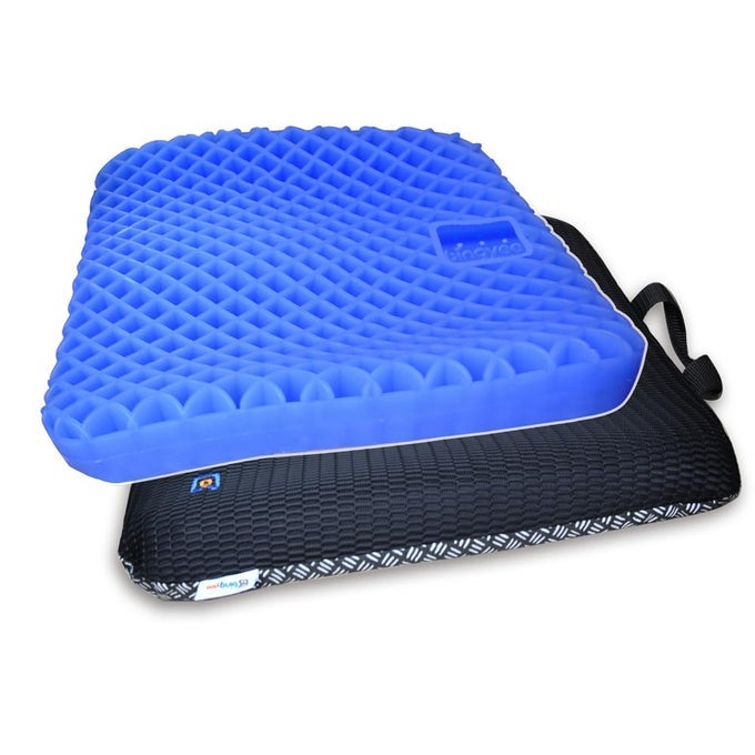 Gel Seat Cushion 18 Inch Thick Seating Pad Orthopedic Chair Cushions for Pressure Relief Gel Pads for Office Chair Car Home Wheelchair Kayak Cushion Stadium Cushion