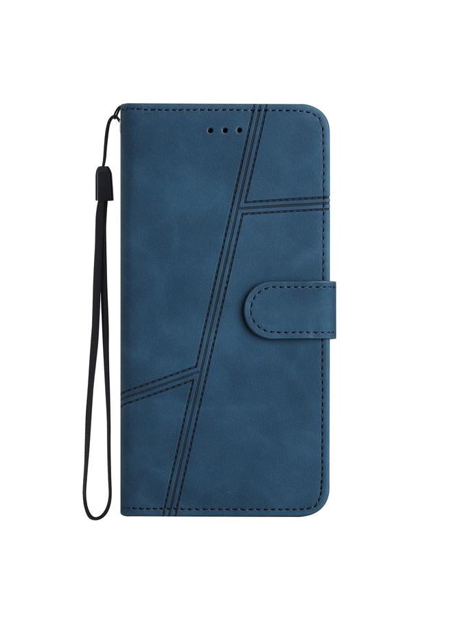 S-TOP Case For Honor X7C 4G / 200 Smart Skin-feel Stitching Leather Phone Case - Image 2