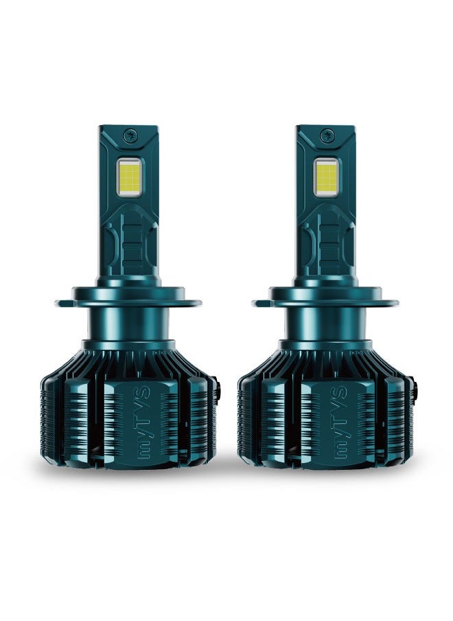 myTVS myTVS 200W LED Car Headlight Bulbs | 20000LM Super Bright 6000K LED Conversion Kit | High Power Waterproof Headlamps | Plug & Play, Long-Lasting LED9-HB4  - Image 1