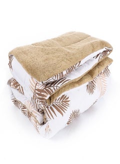 snooze Double Face Winter Fur Quilt,Moca tropical, 220*235 cm  - Image 2