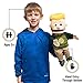 Silly Puppets 14 Eddie Peach Boy Hand Puppet - Image 2