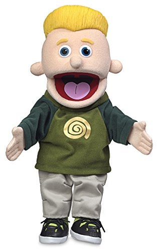 Silly Puppets 14 Eddie Peach Boy Hand Puppet - Image 1