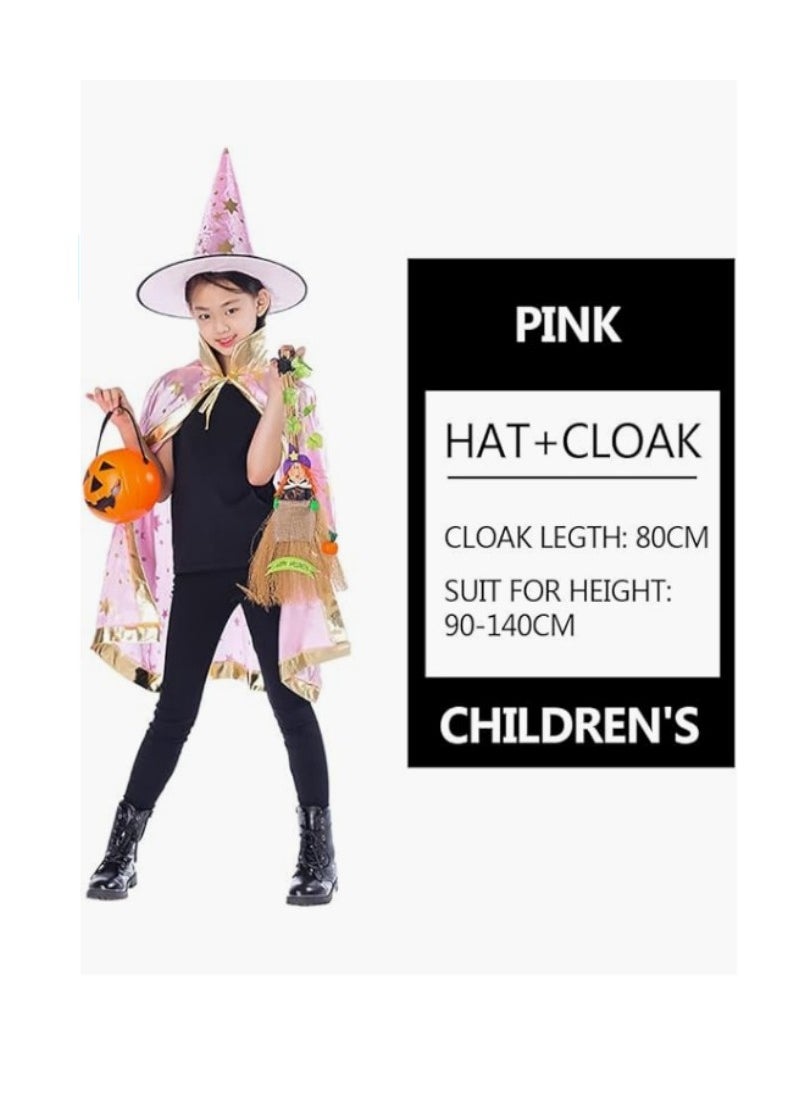 Costume for Kids, Girls Dress Up, Wizard Cloak Witch Cape with Wizard Hat Party Prop Costume for Boys Girls Party Supplies - pzsku/Z4D6604432A68A5A6CD7AZ/45/_/1696664341/588ea254-463e-47a2-b248-076e45e88ab9