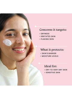 foxtale Intense Hydrating Winter Moisturising Cream | Olive Leaf Extract, Provitamin B5 And Niacinamide | Repairs Skin Barrier | For Glowing Skin | All Skin Type | 50 G  - Image 4