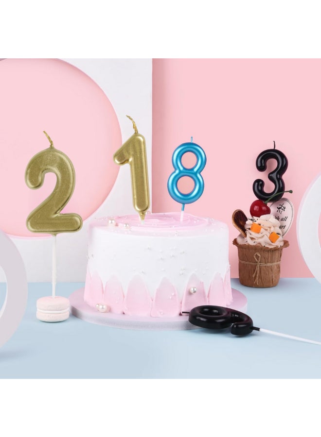 Unique شمعة رقم 0 ذهبية - Image 4