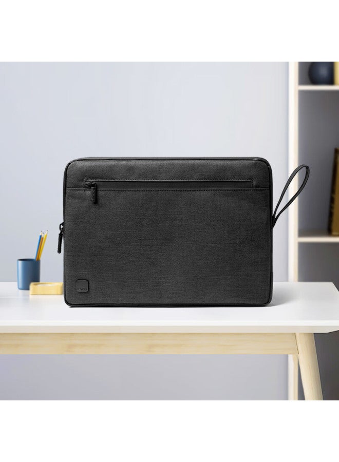 Lexon Laptop Sleeve 14-inch Compatible With Apple, Simple Business Style For Men And Women, Lightweight And Compact, Black - Image 1