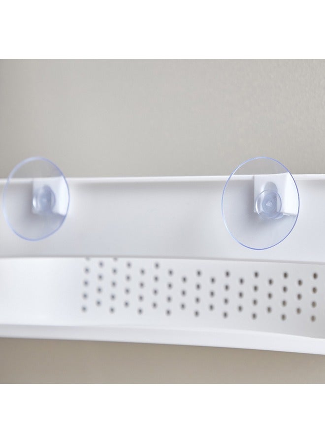 هوم بوكس سلة استحمام معلقة بيلس بطبقتين 32 × 73 × 11 سم - Image 5