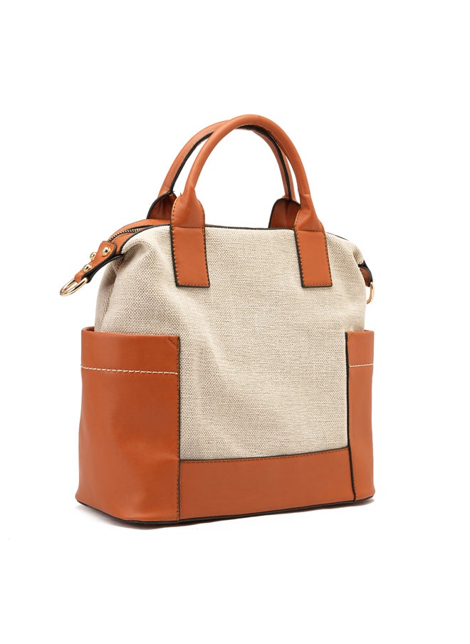 GRINTA Grinta Women Handbag - Havan&Beige  - Image 2