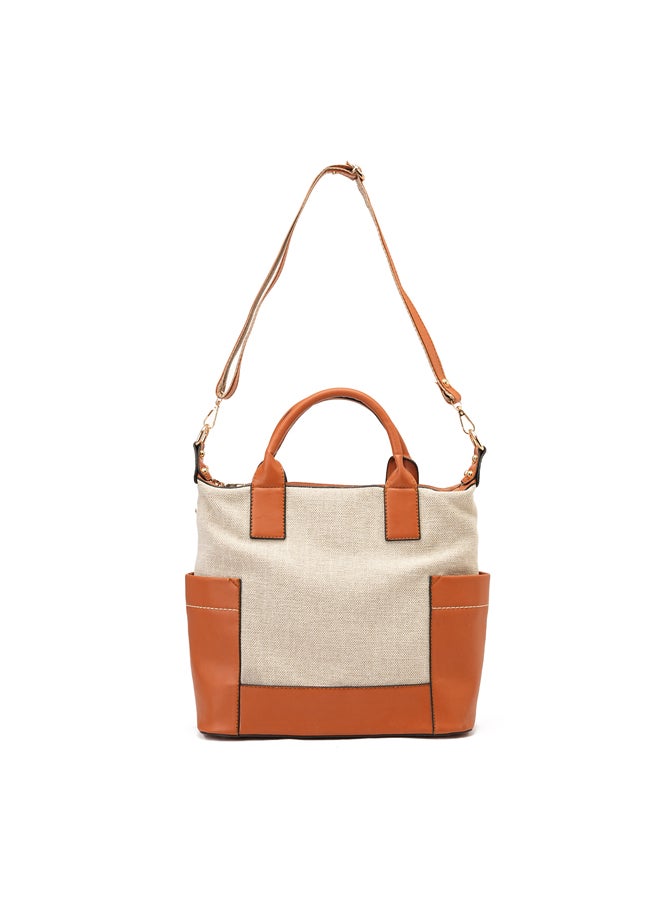 GRINTA Grinta Women Handbag - Havan&Beige  - Image 5