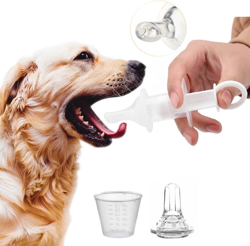 Eforlike Soft Tip Cat & Dog Syringe Bottles - Oral Pet Feeding Kit for Nursing Puppies & Kittens - Image 1