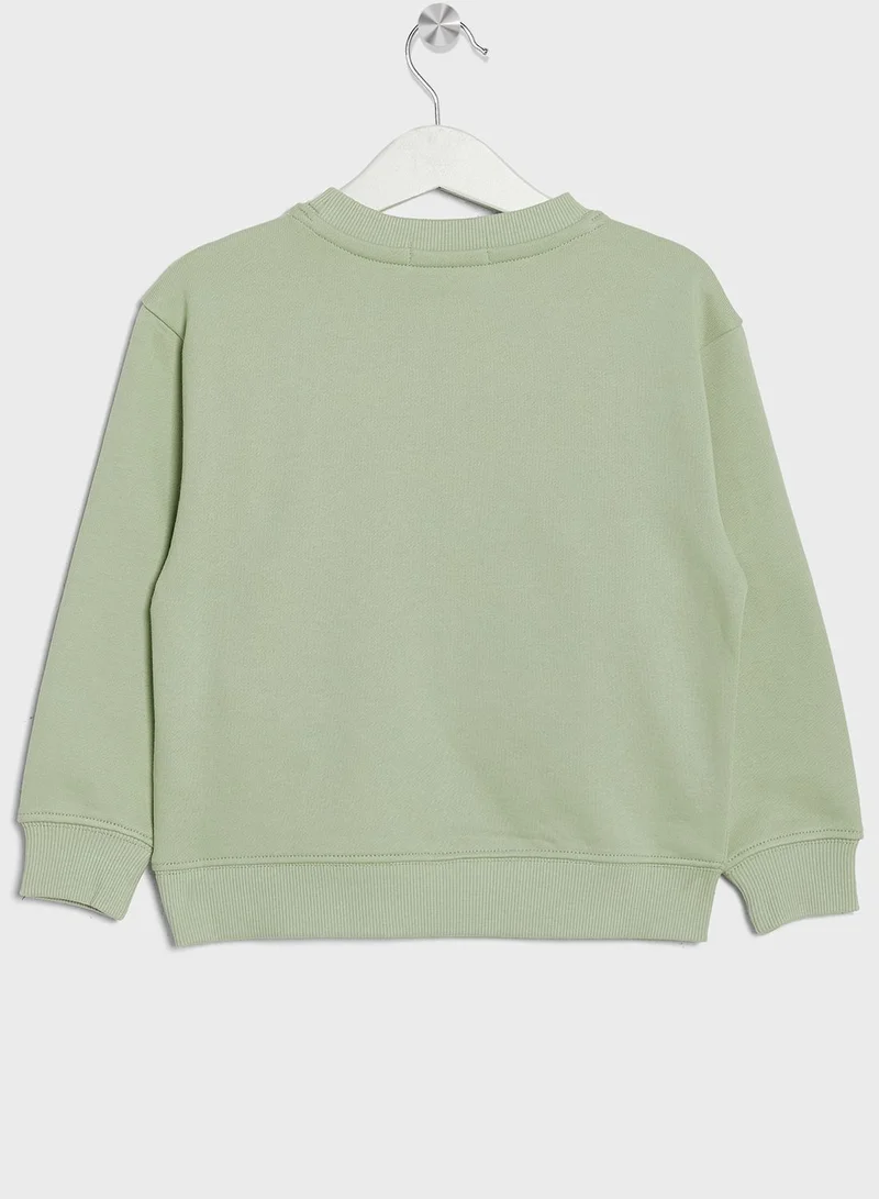 Calvin Klein Jeans Kids Logo Sweatshirt