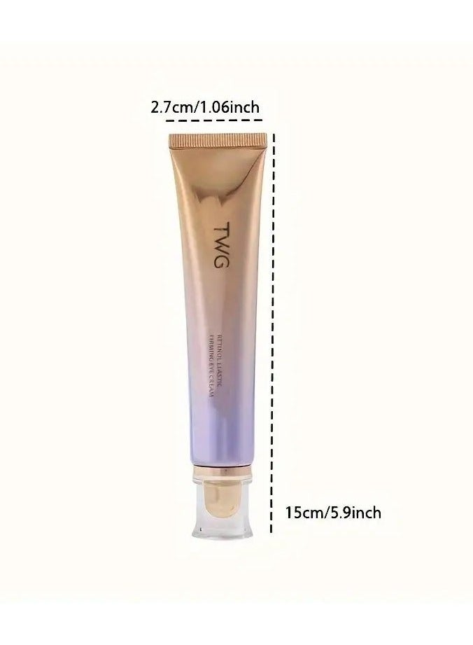 TWG 30g Hyaluronic Acid Rich Retinol Eye Cream - Deeply Moisturizing, Tightening, and Wrinkle Smoothing for a Radiant Youthful Look - Suitable for All Skin Types, Including Delicate Eye Area, Non-Irritating, and Alcohol-Free - Image 5