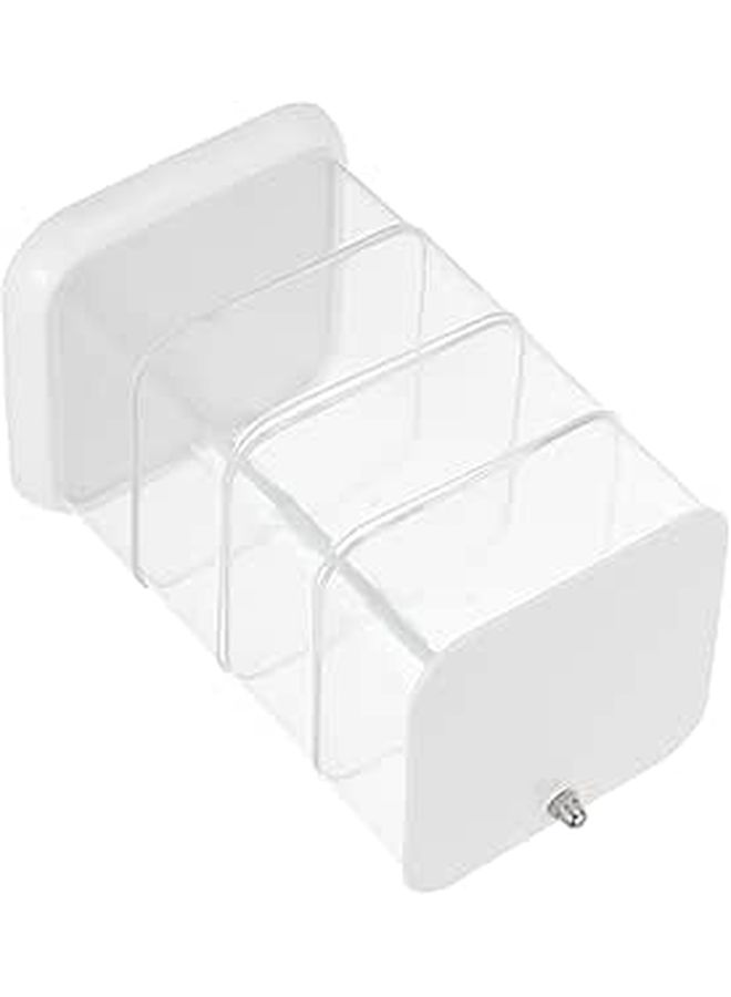 Garneck Rotatable 4 Layer Square Jewelry Organizer Box With Lid Multilayered Small Storage Container For Women Dressing Table Accessories - Image 1