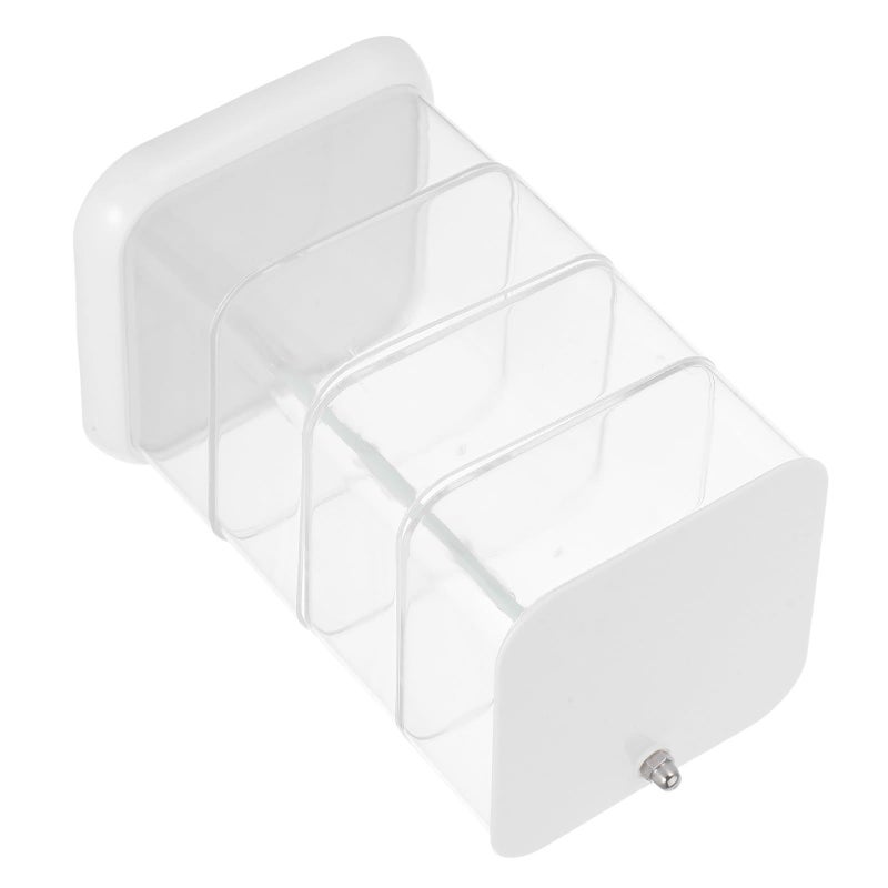 Garneck Rotatable 4 Layer Square Jewelry Organizer Box With Lid Multilayered Small Storage Container For Women Dressing Table Accessories - Image 2