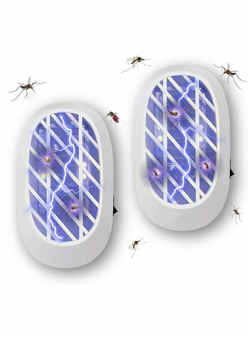 Excefore Bug Zapper - Inside Mosquito Trap - Mosquito Killer - Indoor Bug Zapper for Home - Fly Trap Indoor - Mosquito Trap - Fruit Fly Killer - Indoor Bug Zapper - Insect Traps Indoor - Bug Light 2 Packs  - Image 1