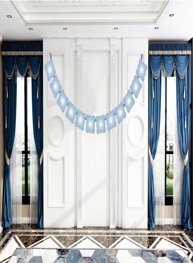 ZTZTST Dusty Blue Party Decorations,Photo String,Bridal Shower Decorations Dusty Blue,Birthday Photo Banner,Engagement r,Bridal Show Decor - Image 5