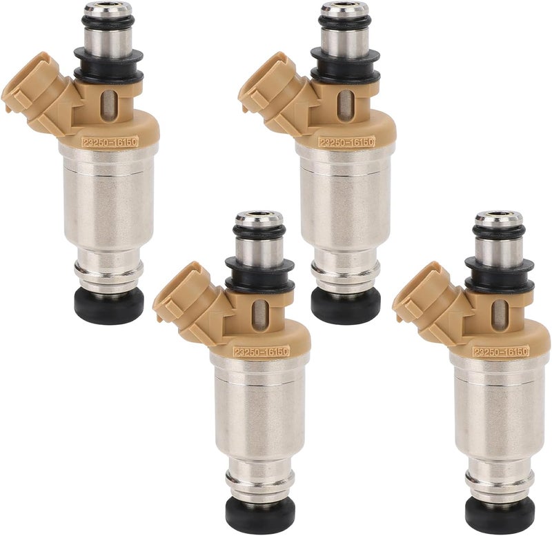 JDMON 4 Pcs Fuel Injectors for Geo Prizm and Toyota Corolla 1.6L L4 (1993-1997) - Image 1
