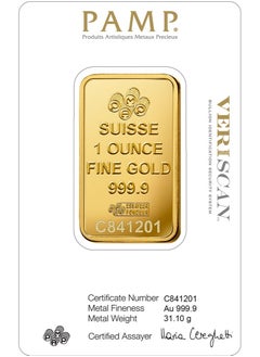 PAMP Varnika Jewellery Suisse Pamp Queen 24K(999.9) 1 ounce Gold Bar  - Image 3