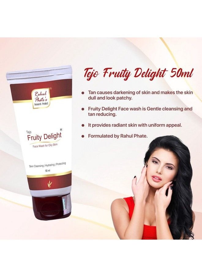 Rahul Phate's Research Product Tejo Fruity Delight Face Wash 100Ml  - Image 5