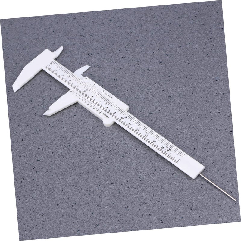 Manual Caliper Pocket Micrometer 150mm White Outside Measuring Tool - Image 5