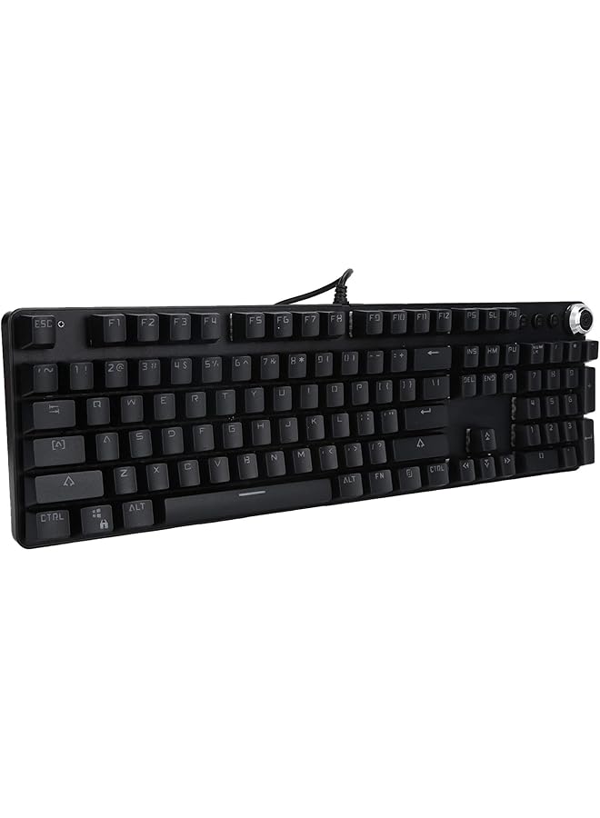 Mechanical Gaming Keyboard Wired Mechanical Gaming Computer Keyboard 104‑ Key Mechanical Keyboard Usb Wired Gaming Keyboard Computer Accessory
