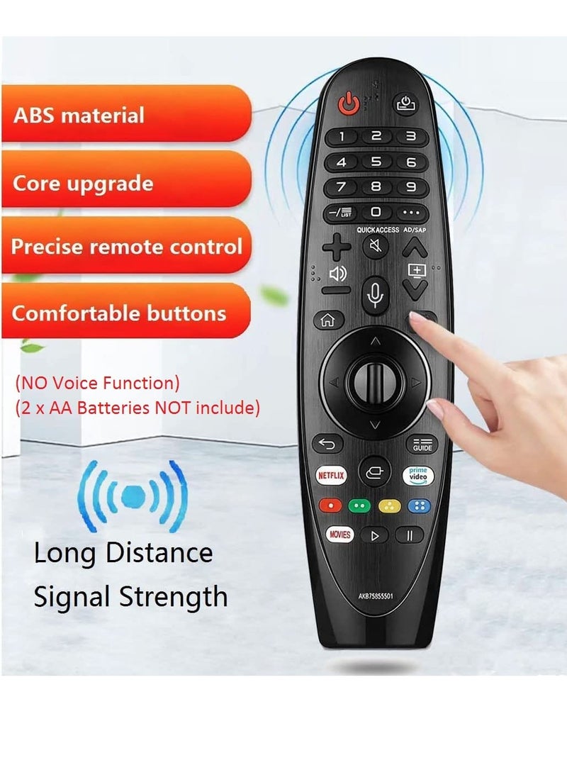 Generic - Remote Control for LG TV NO Voice Function AKB75855501 Remote Replacement Compatible with All LG TV Models AN-MR20GA AN-MR600G AN-MR650G ANMR650A etc.(NO Voice Function) - Image 1