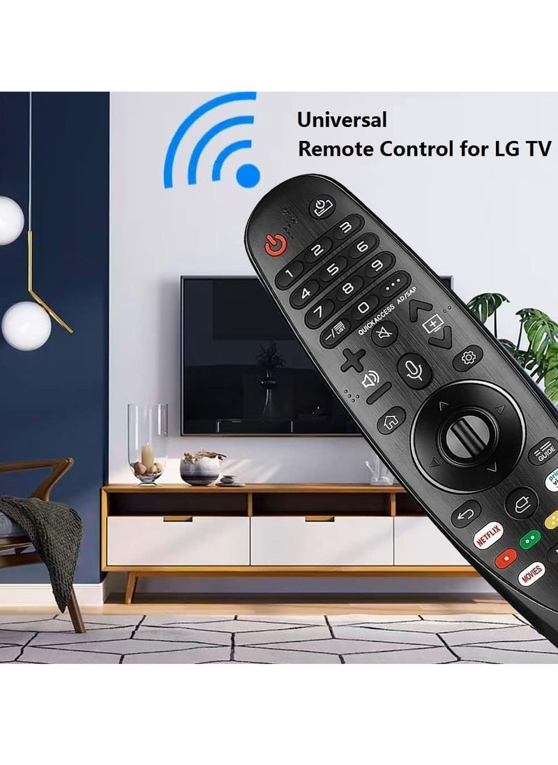Generic - Remote Control for LG TV NO Voice Function AKB75855501 Remote Replacement Compatible with All LG TV Models AN-MR20GA AN-MR600G AN-MR650G ANMR650A etc.(NO Voice Function) - Image 1