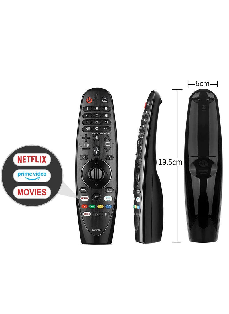 Generic - Remote Control for LG TV NO Voice Function AKB75855501 Remote Replacement Compatible with All LG TV Models AN-MR20GA AN-MR600G AN-MR650G ANMR650A etc.(NO Voice Function) - Image 1