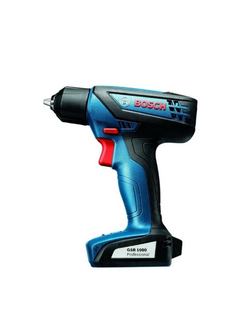 BOSCH Bosch GSR 1000 Cordless Drill Driver + Screwdriver Bits - 06019F40L1  - Image 2