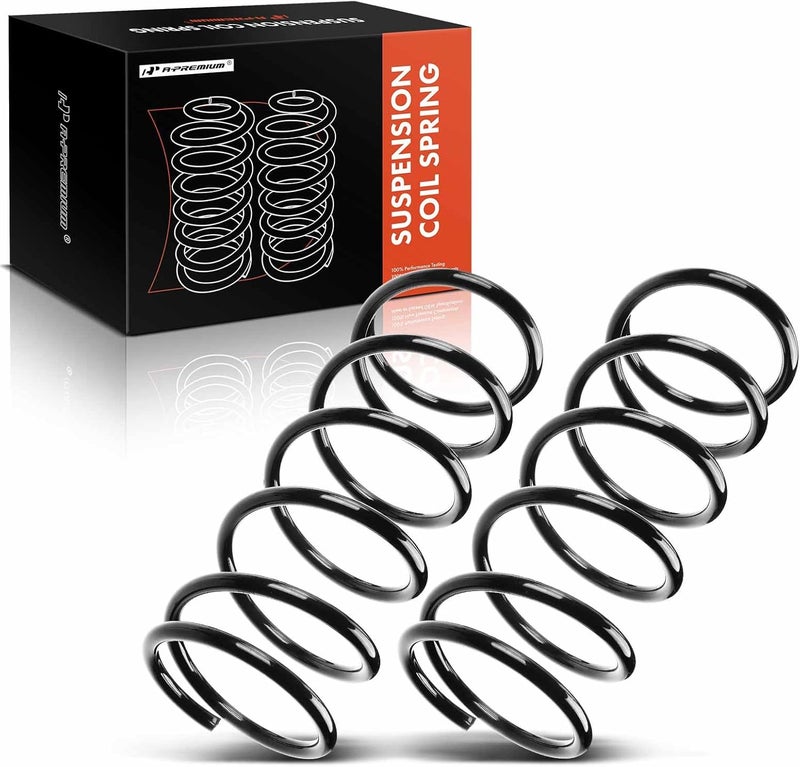 A-Premium Suspension Coil Springs for Nissan Pathfinder 2000-2004 - Rear Driver and Passenger Side 2-PC Set - Image 1