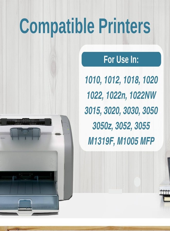 Print Page Ultra Dark Toner Powder for Use in 12A, 15A, 49A, 53A, 55A, 28A, 26A, 05A, 280A, 79A, 16A, 11A, 51A, 64A, FX9, 103, 703, 903 (Pack of 2) - Image 2