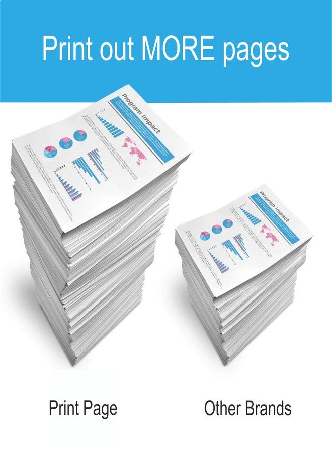 Print Page Ultra Dark Toner Powder for Use in 12A, 15A, 49A, 53A, 55A, 28A, 26A, 05A, 280A, 79A, 16A, 11A, 51A, 64A, FX9, 103, 703, 903 (Pack of 2) - Image 4