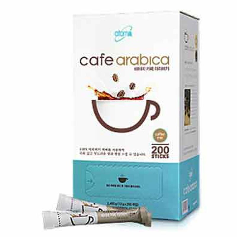 Atomy 200 Sticks Cafe Arabica Instant coffee mix Arabica Coffee & Natural Casein - Image 1