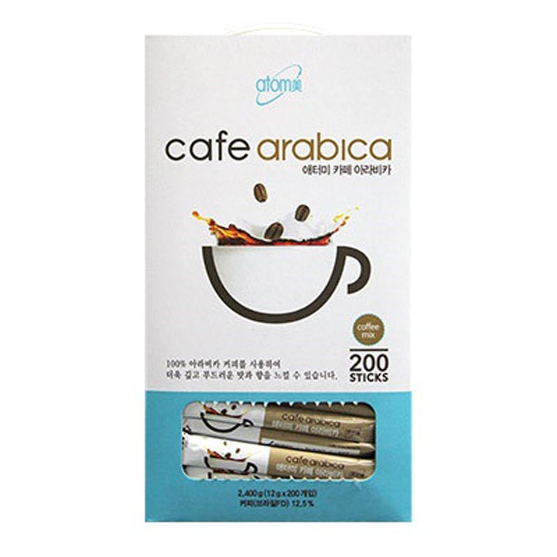 Atomy 200 Sticks Cafe Arabica Instant coffee mix Arabica Coffee & Natural Casein - Image 3