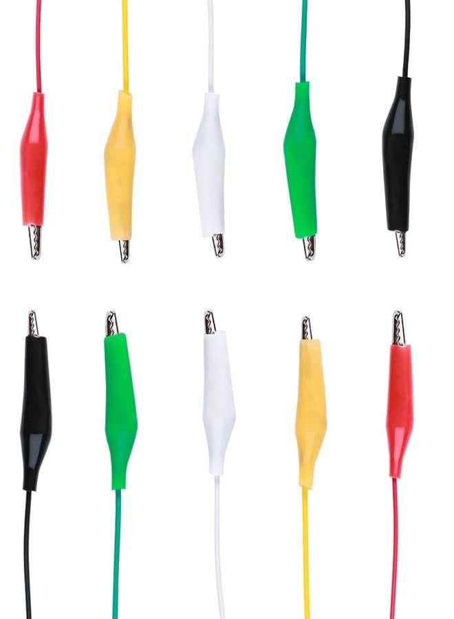 إليجو مجموعة ELEGOO من 30 قطعة من أسلاك اختبار مشبك التمساح مع مشبك التمساح وسلك توصيل مزدوج الطرف بطول 50 سم - Image 2
