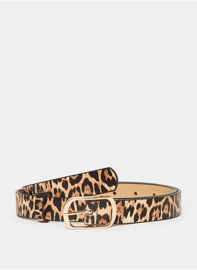 Styli Animal Print Belt