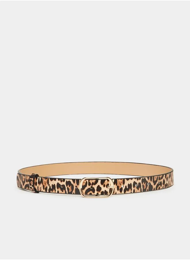 Styli Animal Print Belt