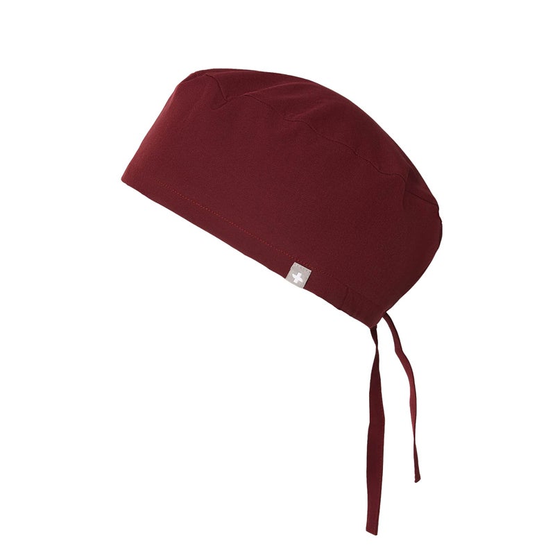 FIGS Unisex Modern Classic Scrub Cap - Burgundy, One Size - Image 1