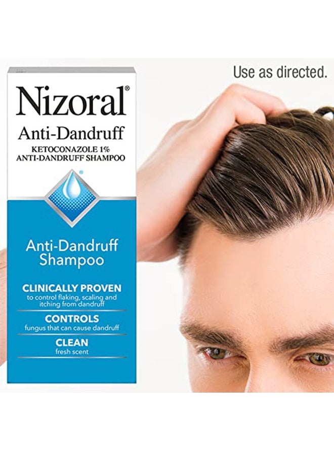 Nizoral Anti-Dandruff Shampoo, Basic, Fresh, 7 Fl Oz  - Image 4