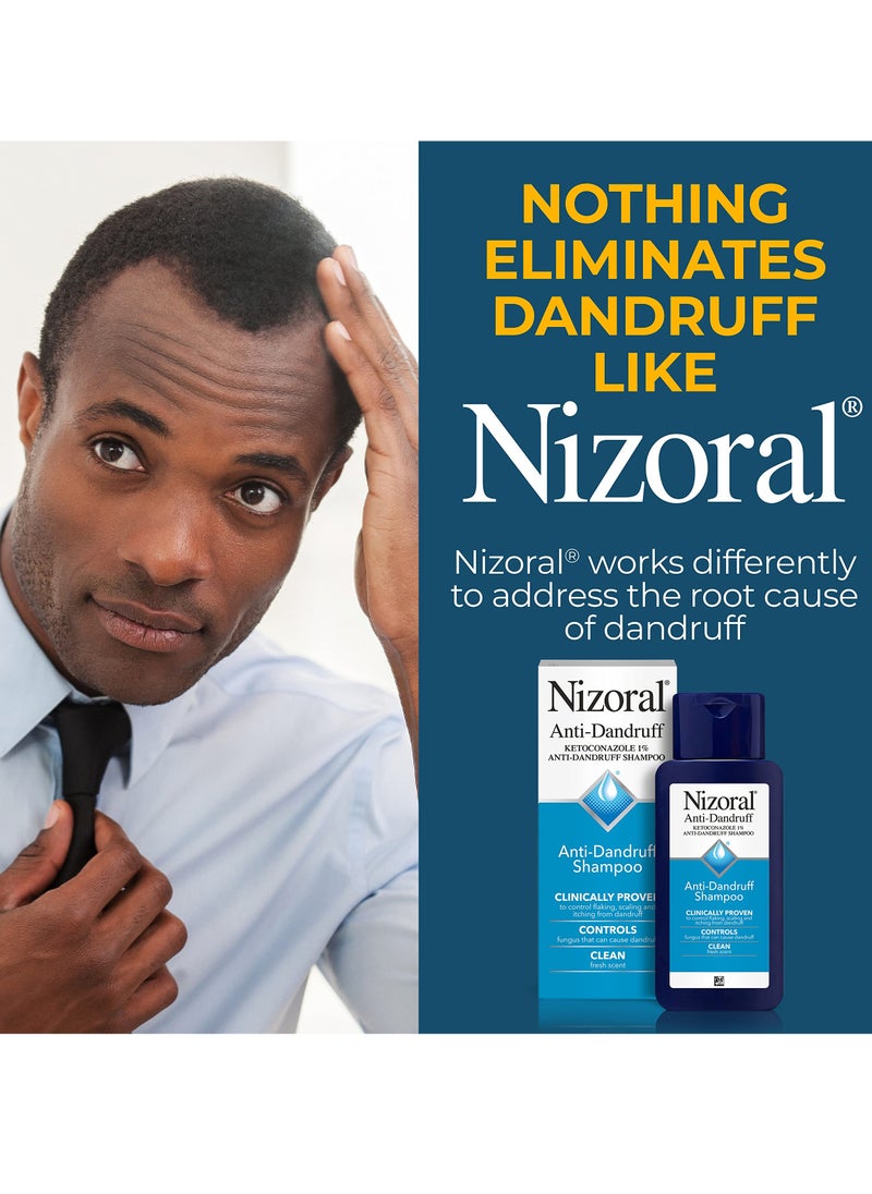 Nizoral Anti-Dandruff Shampoo, Basic, Fresh, 7 Fl Oz  - Image 3