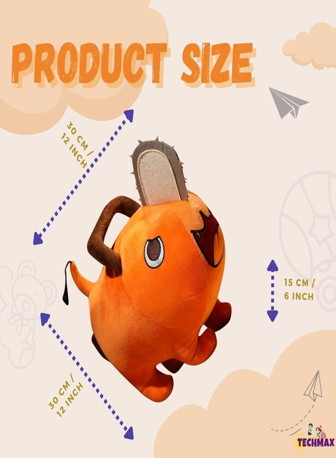 TechMax Solution Scary and Cute Pig Plush Toy - Image 2