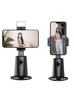 PiBlue 360° Live Broadcast Light Filling Selfie Stick with AI Facial Recognition Tracking Stabilizer Panoramic Live Broadcast Light Filling Self Shot Stabilizer Anti-Dithering Facial Tracking Stabilizer  - Image 1