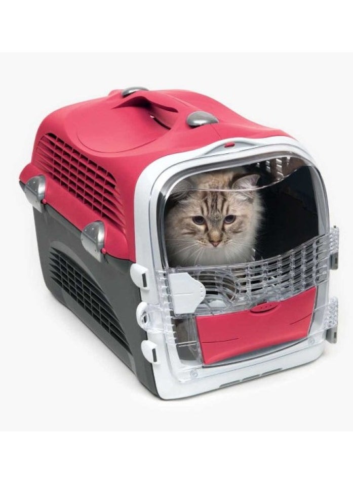Catit - Cabrio Cat Carrier System Cherry Red - Image 1