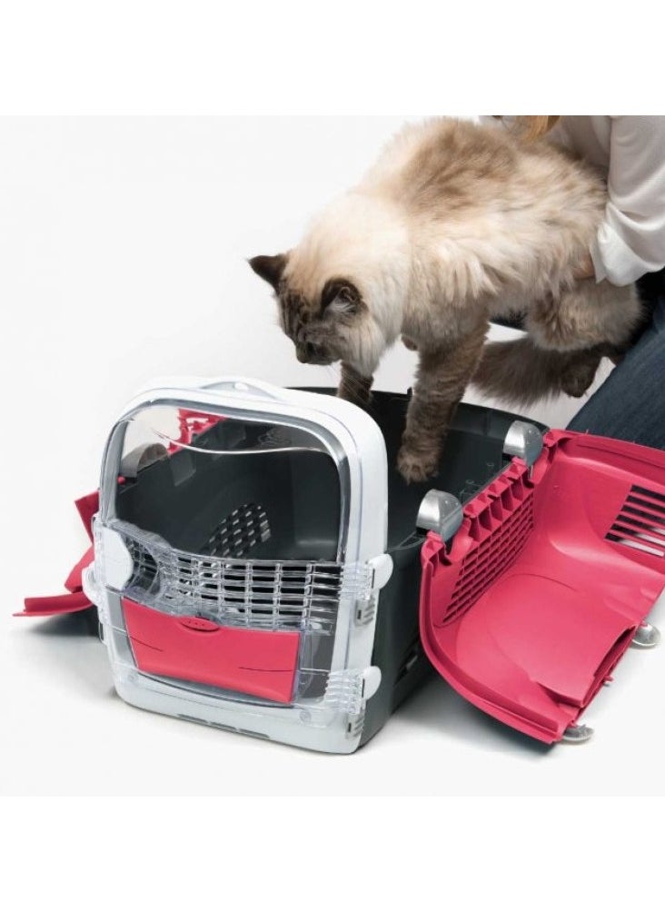 Catit - Cabrio Cat Carrier System Cherry Red - Image 1