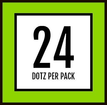 Golfdotz - USGA Rule Conforming Golf Ball Markers, Golf Ball Stickers for Marking Balls, No More Smearing from Stamps, Gifts for Golfers, Dads, and Retirees, (Palm Trees; 24-Count) - Image 4