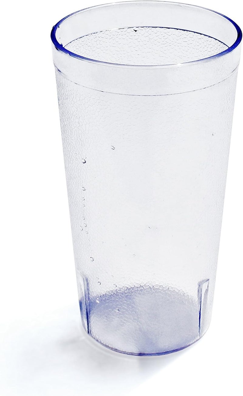 New Star Foodservice New Star Foodservice  RestaurantGrade Beverage Tumblers Clear Set of 72 12 oz 
