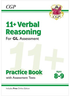 11+ GL Verbal Reasoning Practice Book & Assessment Tests - Ages 8-9 (with Online Edition)  - Image 1