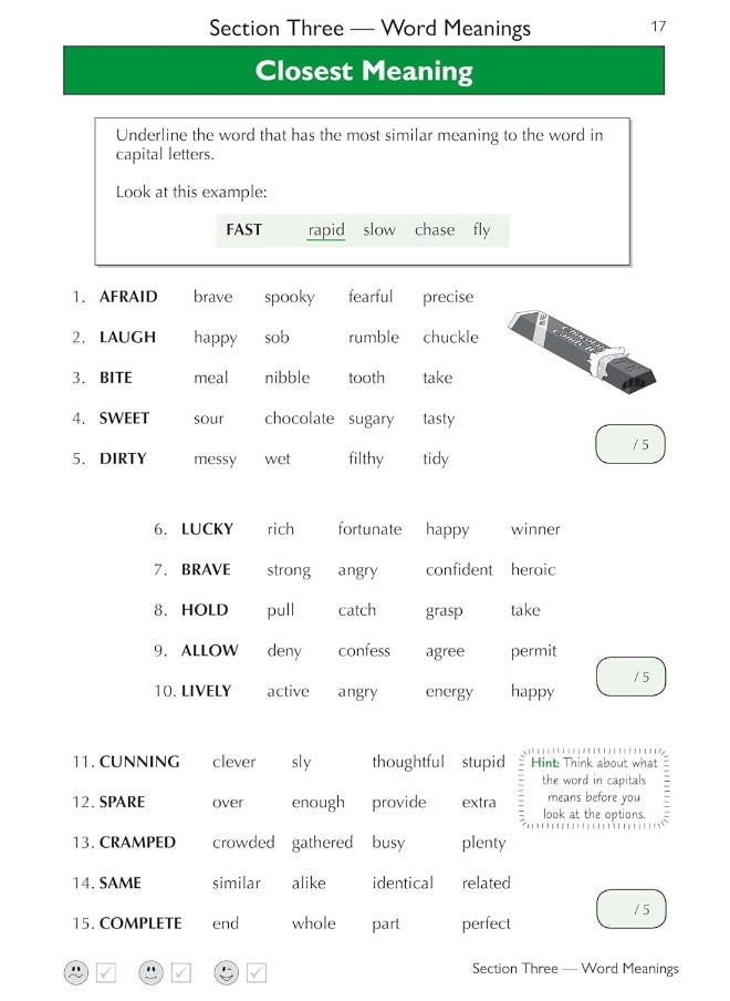 null - 11+ GL Verbal Reasoning Practice Book & Assessment Tests - Ages 8-9 (with Online Edition) - Image 1